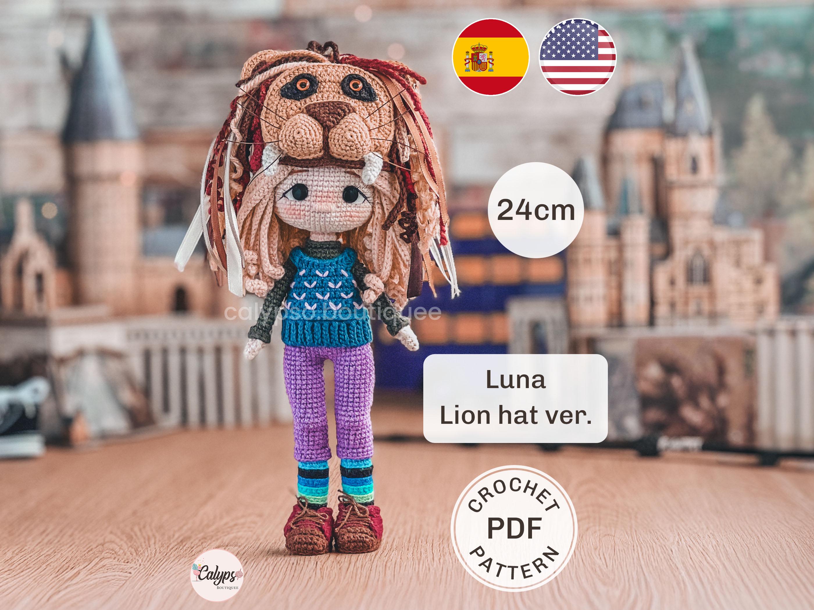 Luna lovegood lion hat - Etsy 日本