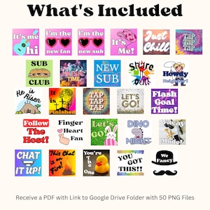 Stickers Fan Club TikTok - Plus de 50 émoticônes numériques pour la diffusion en direct (téléchargement numérique) image 5