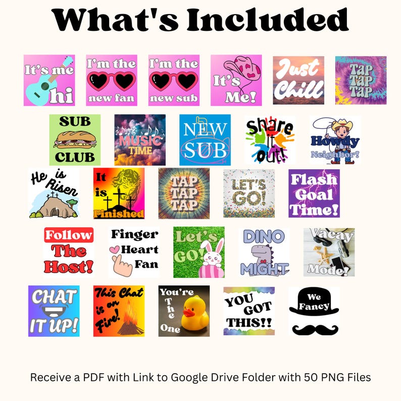Stickers Fan Club TikTok - Plus de 50 émoticônes numériques pour la diffusion en direct (téléchargement numérique) image 5