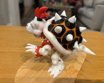 ドライクッパフィギュア - 3Dプリントのドライボーンの王、マルチ