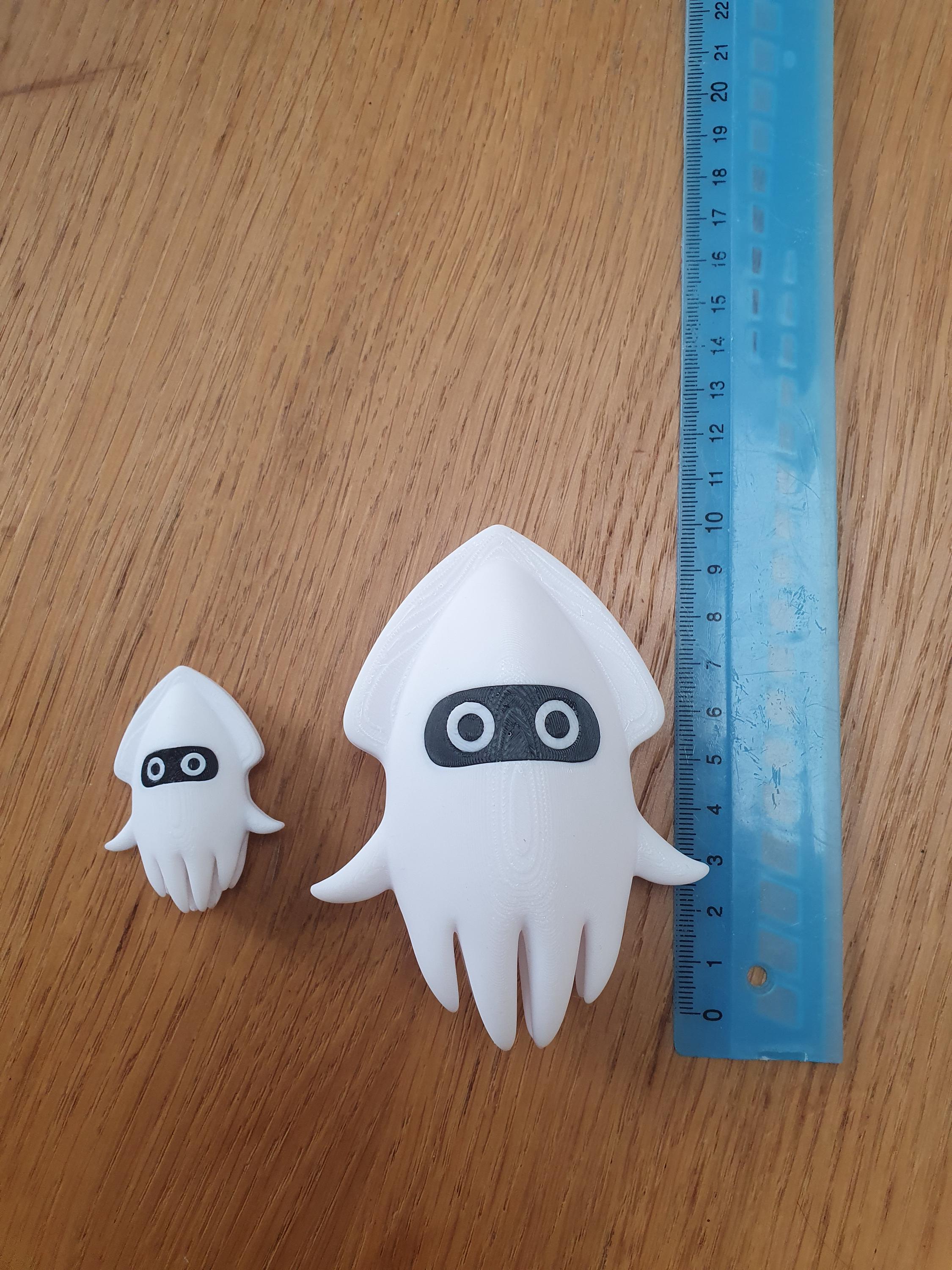Blooper Figure - Super Mario Bros. Collectable! 3D Printed Gaming ...
