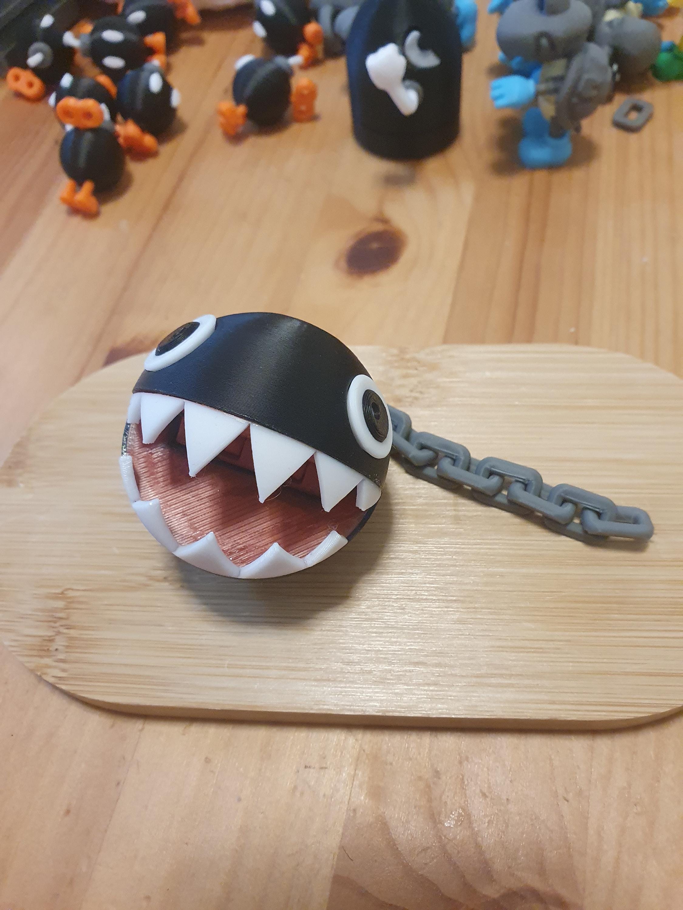 Chain Chomp Figure - Super Mario Villain Collectable With