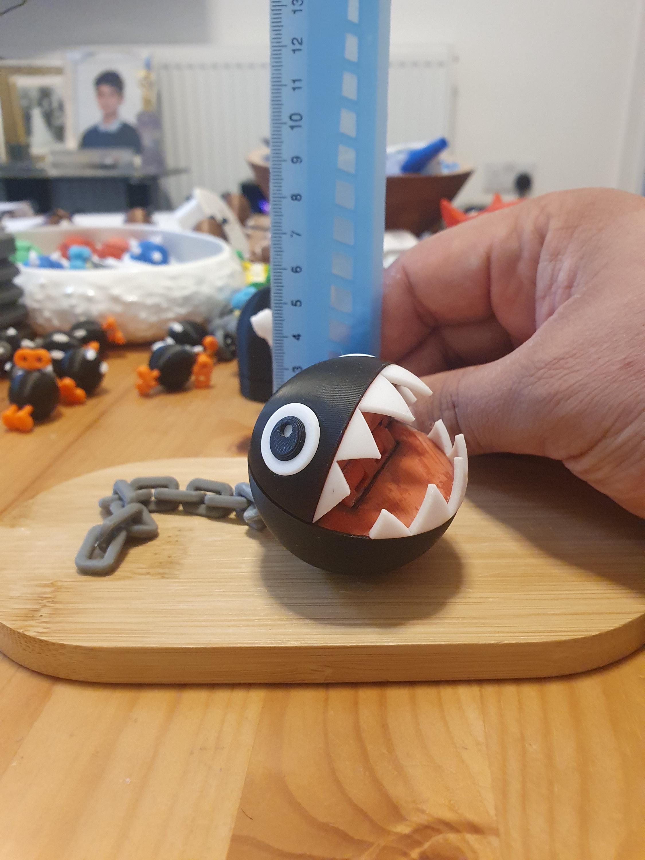 Chain Chomp Figure - Super Mario Villain Collectable With