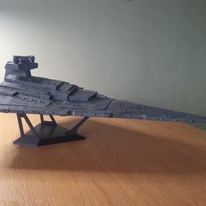 Imperial Star Destroyer, Star Destroyer Display, Star Destroyer Gift, Sci-Fi Display, 3D Printed Spaceship, Star Destroyer Replica