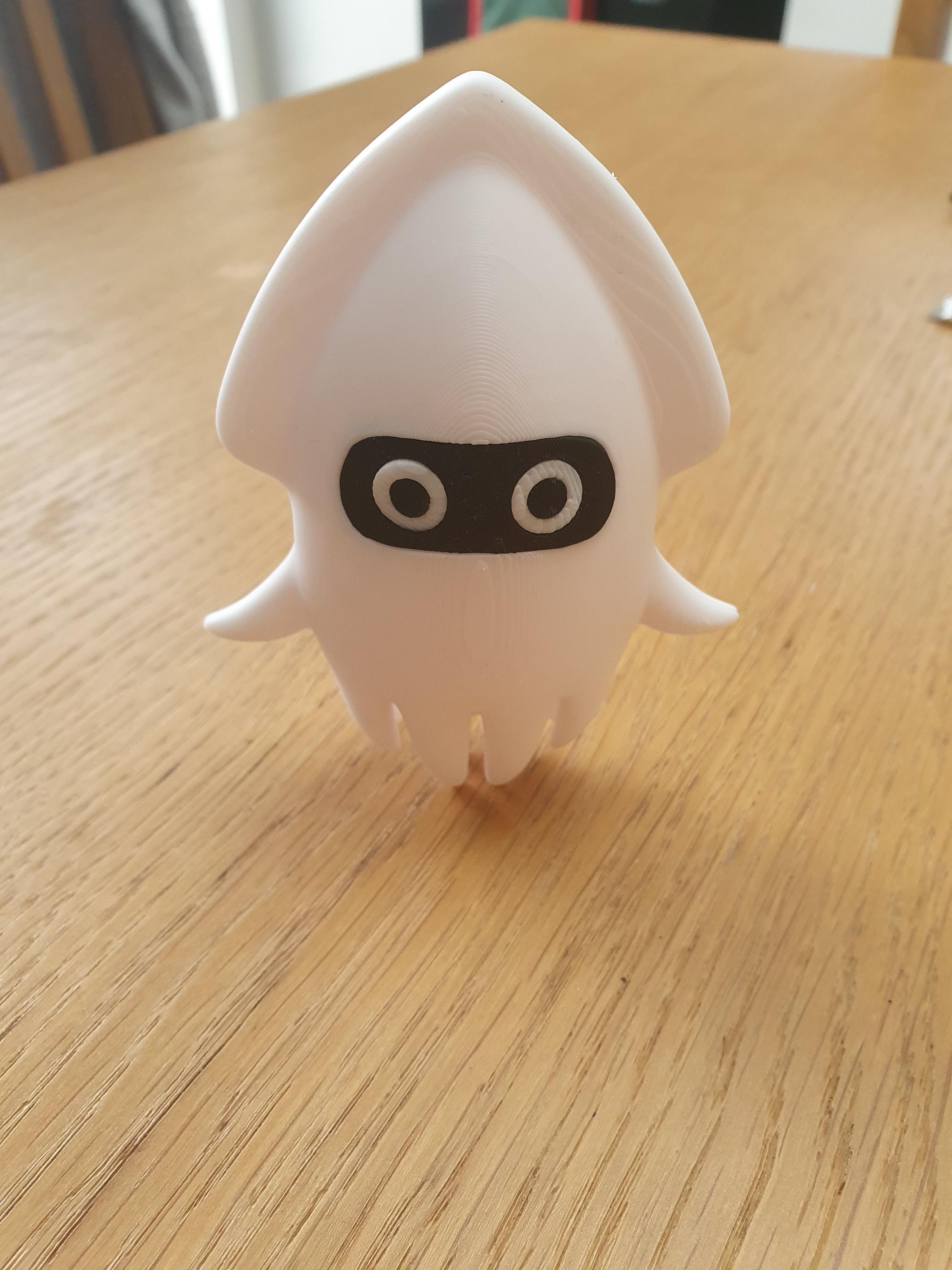 Blooper Figure - Super Mario Bros. Collectable! 3D Printed Gaming ...