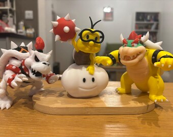 ドライクッパフィギュア - 3Dプリントのドライボーンの王、マルチ