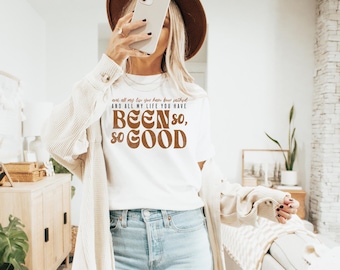Goodness of God Shirt: Christian Bible Quote Tee