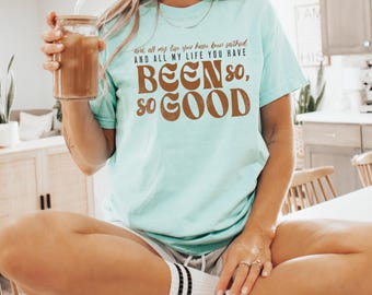 Goodness of God Shirt: Christian Bible Quote Comfort Colors Tee