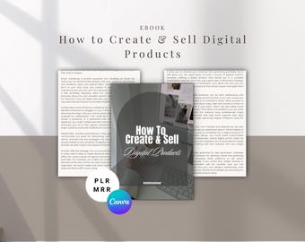 Passive Income on Etsy Ebook: PLR Digital Marketing Guide (MRR DFY)