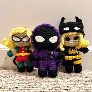 Stephanie Brown | Spoiler | Robin | Batgirl - Amigurumi