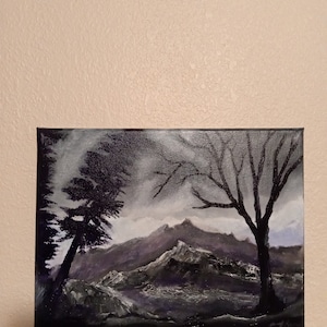 Original Acrylic painting on canvas 9&quot;x12&quot;