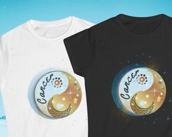 Cancer zodiac Women's Softstyle Tee for astrology lovers