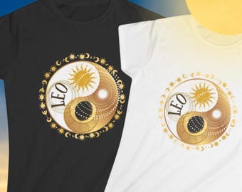 Leo zodiac Women's Softstyle Teen for astrology lovers