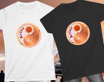 Aries zodiac Women's Softstyle Tee for astrology lovers