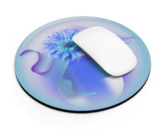 Mauspad - Hochschwingendes Mauspad in Lila, Grün und Blau