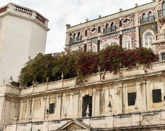 Lisbon Print, Portugal Travel Poster, Digital Download, Sketch Wall Art, Travel Photography