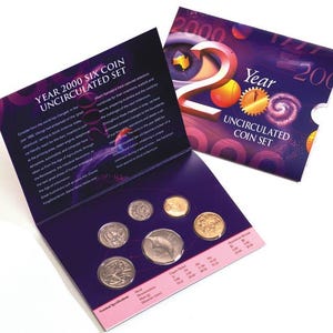 2000 MILLENNIUM Mint coin set uncirculated