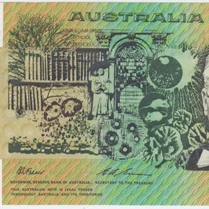 AUSTRALIA Fifty dollar 50 paper banknote - highly collectable