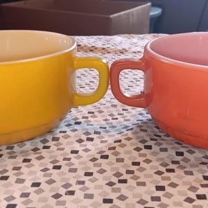 Fire King Orange - Etsy