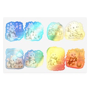 Mallow Dragon Aufkleber für mentale Gesundheit | Cottagecore-Aufkleberbogen für ADHS, Angstzustände und Selbstfürsorge | Gemütliche Affirmationsaufkleber Bild 17
