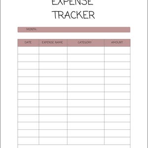 Small Business Expense Tracker