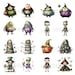 50 Monsters Halloween Cliparts,cute Halloween, Digital Download ...
