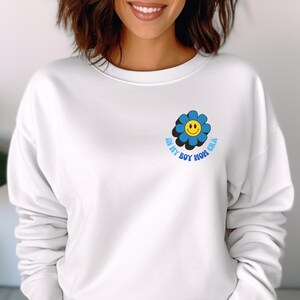 In My Boy Mom Era Crew, Girl Mom Crewneck Gift for Mom, Gift from Kids to Mom, Gift for Grandma, Cute Mom Sweatshirt