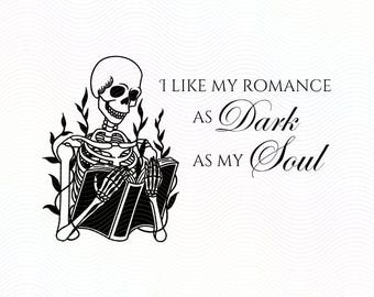 Dark as My Soul Romance Reader png-bestand