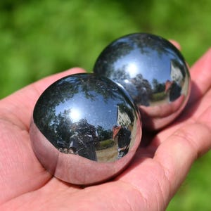 35-40mm Natural Terahertz Sphere,Reiki Healing,Quartz Crystal Ball,Crystal Ball,Terahertz Ball,Crystal Decor,Carved Ball,Crystal Ornament