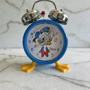 Vintage Donald Duck Disney Wecker