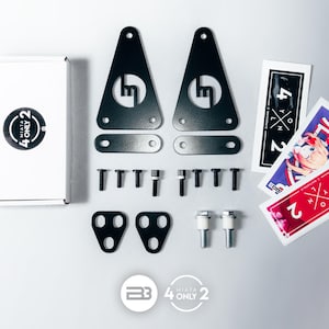4ONLY2 | マツダ MX-5 ミアータ NA NB MX5 用ハードトップ サイド & リア マウント ブラケット キット