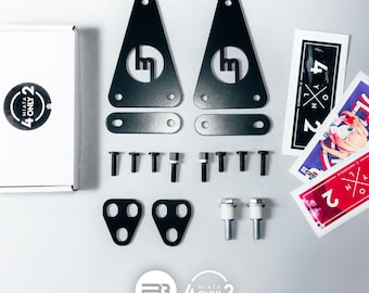 4ONLY2 | Hardtop Side & Rear Mounting Brackets kit for Mazda MX-5 Miata NA NB MX5