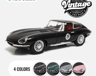 1/24 Scale Vintage Jaguar E-Type Alloy Diecast Model Car