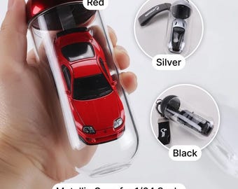 1/64 Scale Car Capsule Keychain Display Holder without Vehicle
