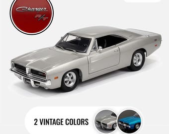 1/24 Scale Dodge Charger R/T 1969 Alloy Diecast Model Car