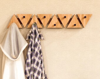 wooden triangle hanger