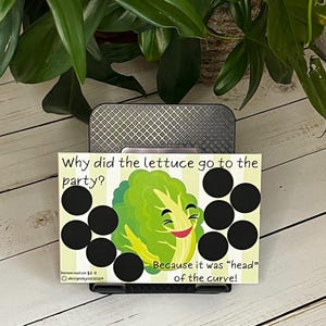 Lettuce-Themed Savings Challenge | &quot;Head of the Curve&quot; Funny Cash Budgeting | Scratch Off
