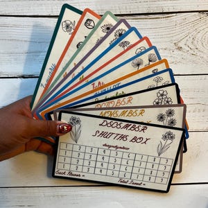Monthly Mini Shut the Box Savings Challenge | Fun Dice Game Budget Tracker | Cash Envelope Game