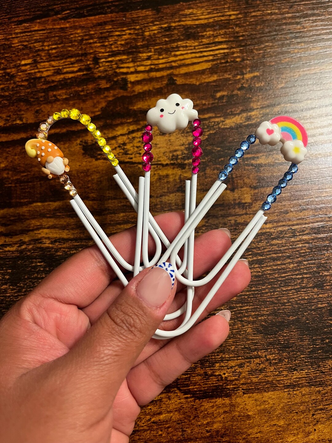 Spring Paper Clips | Seashell, Starfish, Sunflower & Floral Planner ...