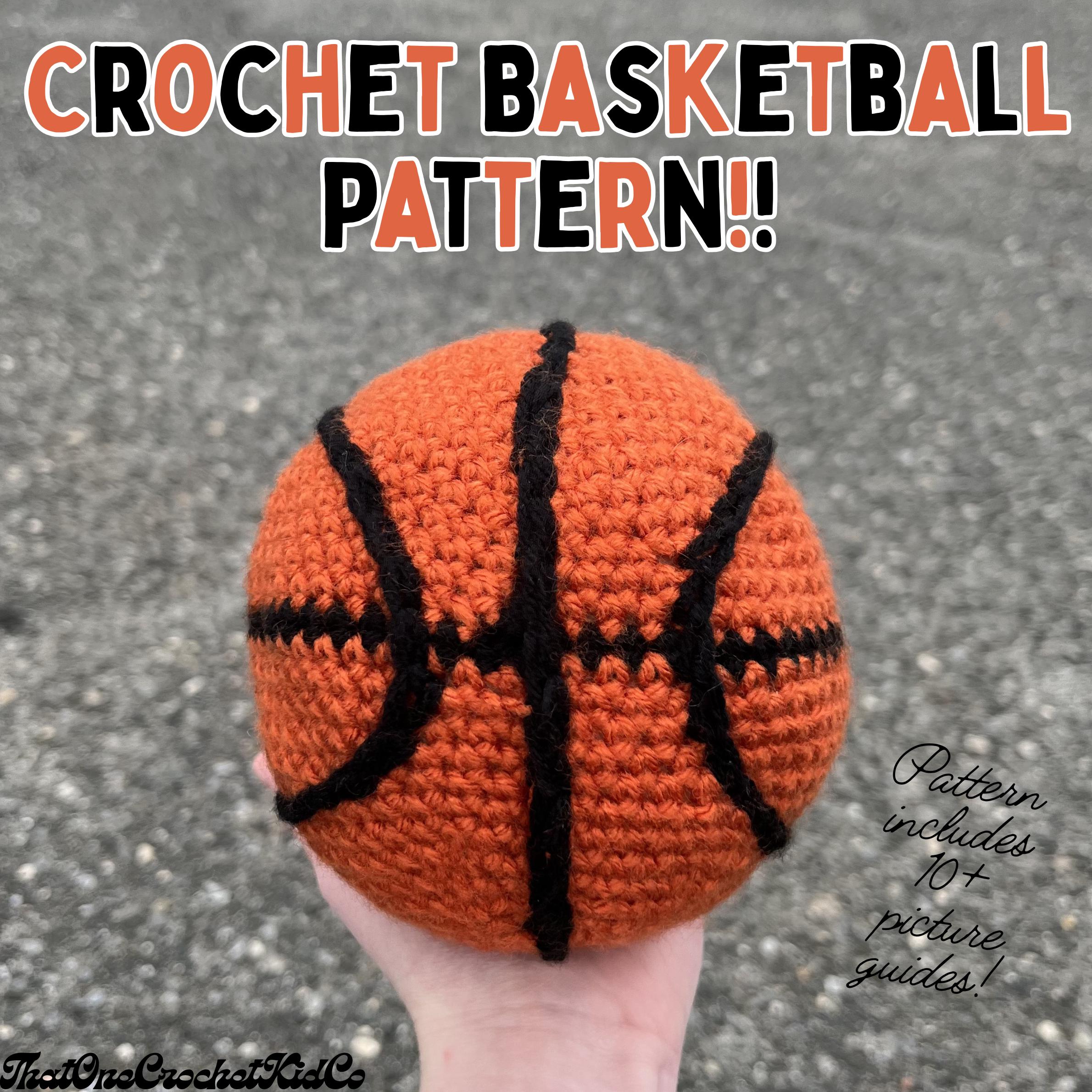 30 Basketball Crochet Patterns for Fans, Gifts, and Game-Day Decor 24 Quick Basketball Plushie and Decor Pattern