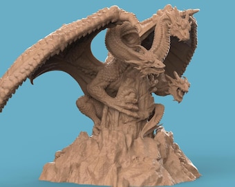 Tridracarys Sovereign Dragon Statuette