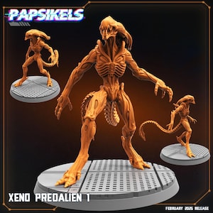 Tabletop Minis | Xeno Predalien by Papsikels Miniatures