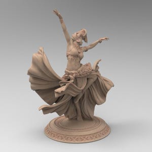 Figura decorativa Sonido de la Noche: Bailarina Giratoria / Varios tamaños y acabados