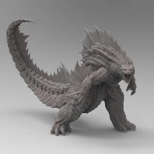 Godzilla Reborn Unpainted | Various Sizes