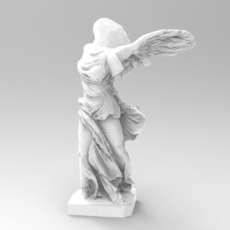 winged victory of samothrace with head and arms