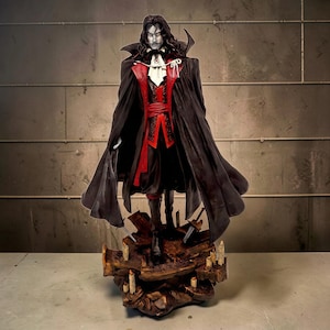 Dracula Statue Gothic Vampir Figur | Mehrere Größen und Ausführungen erhältlich