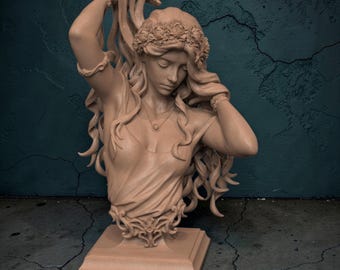 Aphrodite Bust Statuette | Unique Home Decor | Various Sizes & Finishes