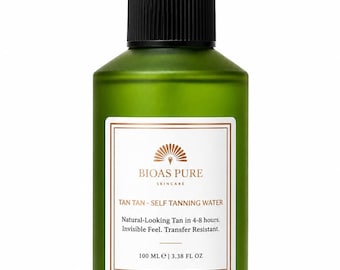 Tan Tan Self Tanning Water: Vegan Organic Sunless Tanner