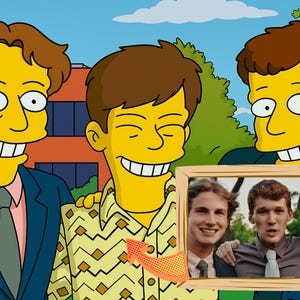 Custom Simpsons Style Portrait from Your Photo | Yellow Cartoon Character Art | Couples, Family, Pets, Group Photo | Digital Download