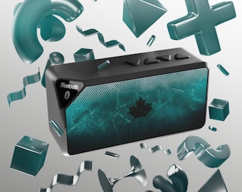 Black Ice Bluetooth Speaker | R6 Siege Jabba Portable Wireless Speaker with Aux Option